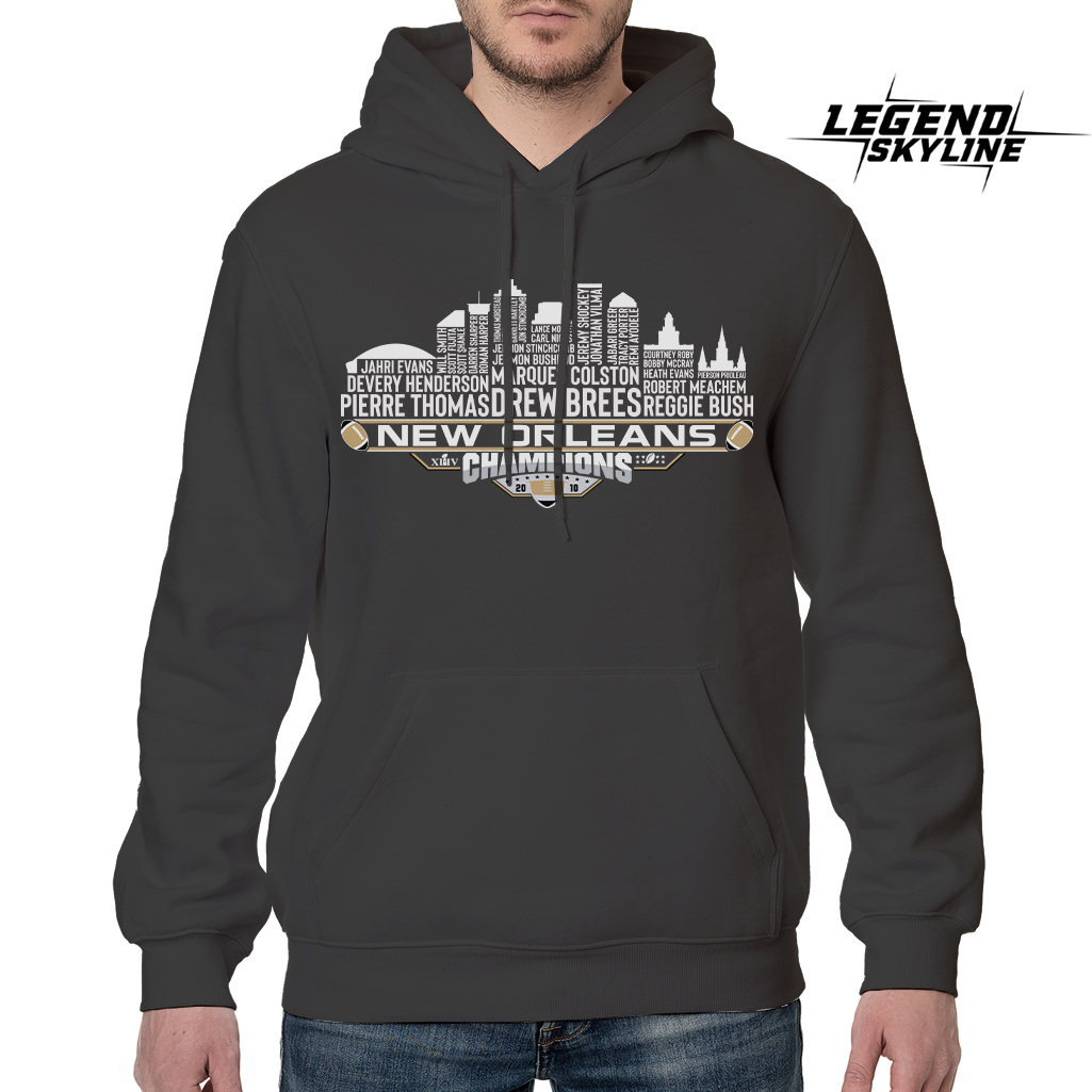 New Orleans Dream Team Football XLIV Champions 2010, New Orleans City Skyline Shirt
