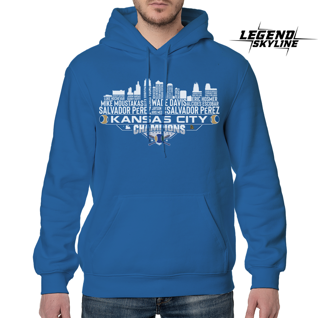 Kansas City Dream Team Baseball Champions 2015, Kansas City Skyline Shirt