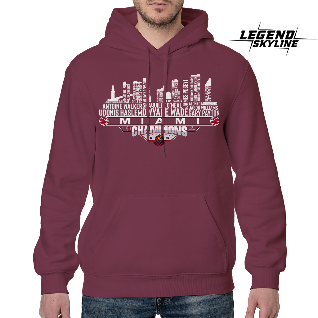 Miami Dream Team Basketball Champions 2006, Miami City Skyline Shirt