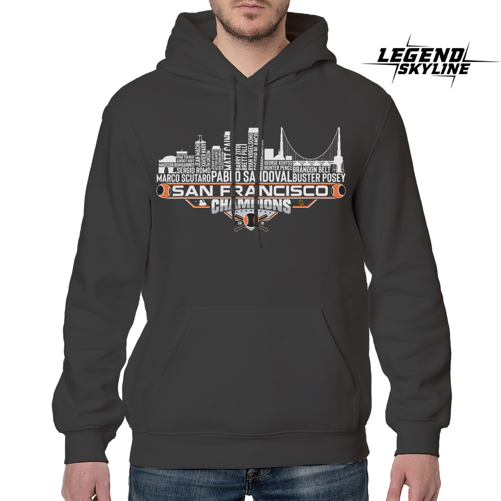 San Francisco Dream Team Baseball Champions 2012, San Francisco City Skyline Shirt