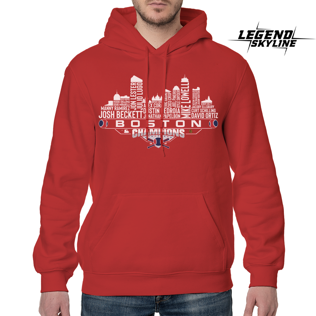 Boston Dream Team Baseball Champions 2007, Boston City Skyline Shirt