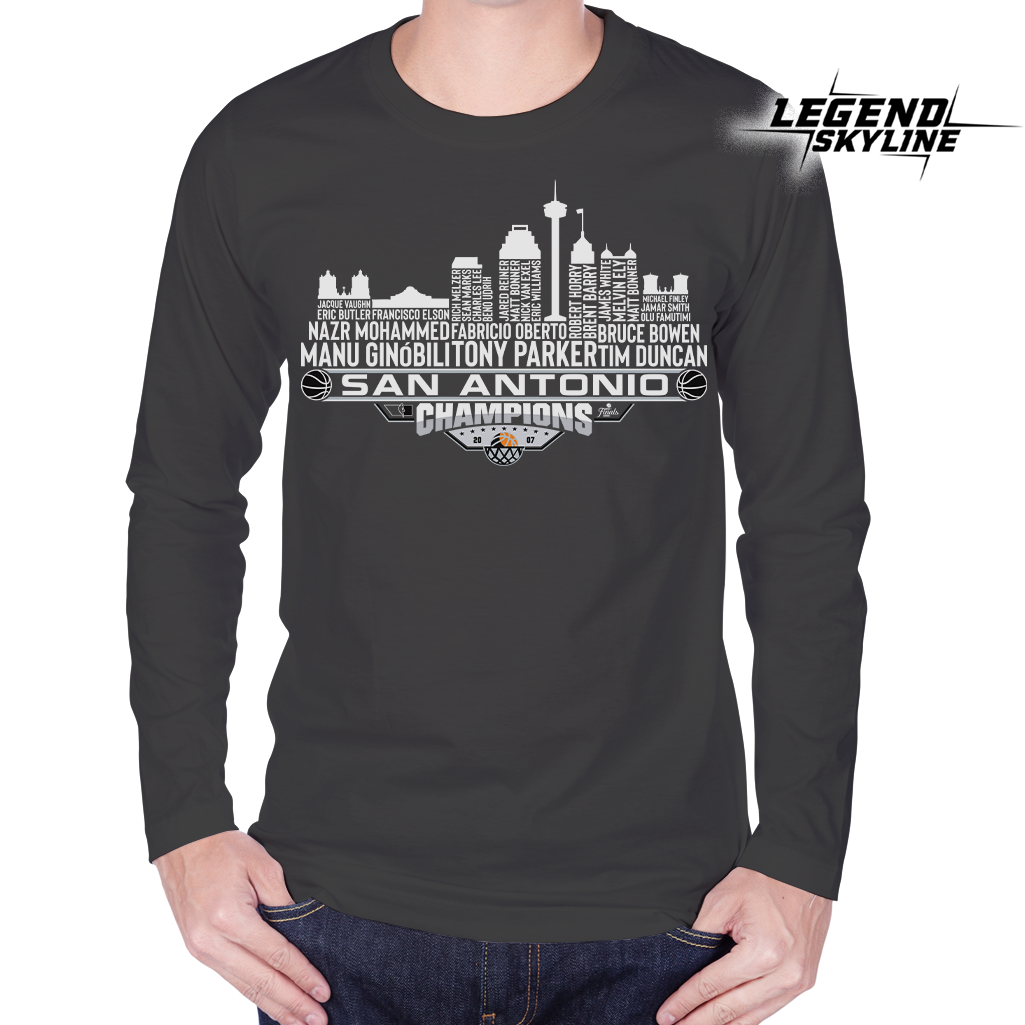 San Antonio Dream Team Basketball Champions 2007, San Antonio City Skyline Shirt