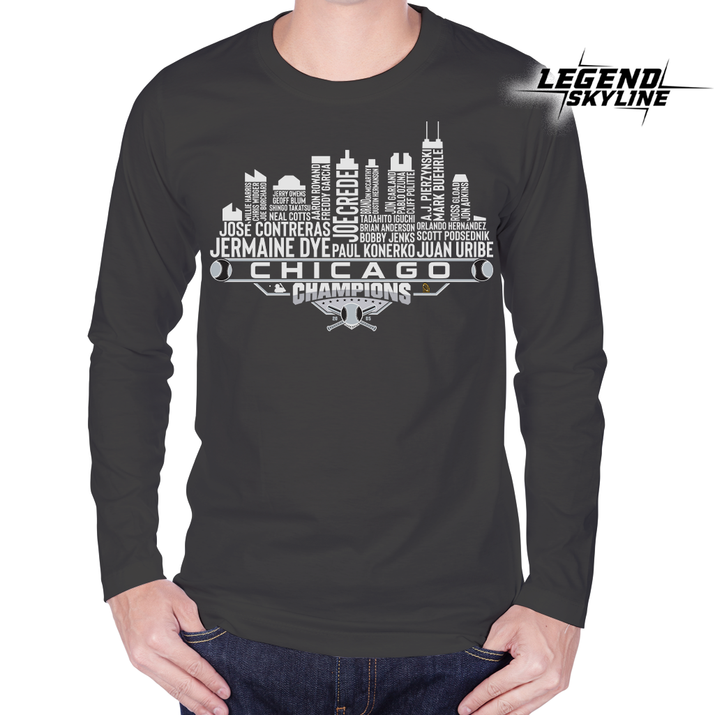Chicago Dream Team Baseball Champions 2005, Chicago City Skyline Shirt