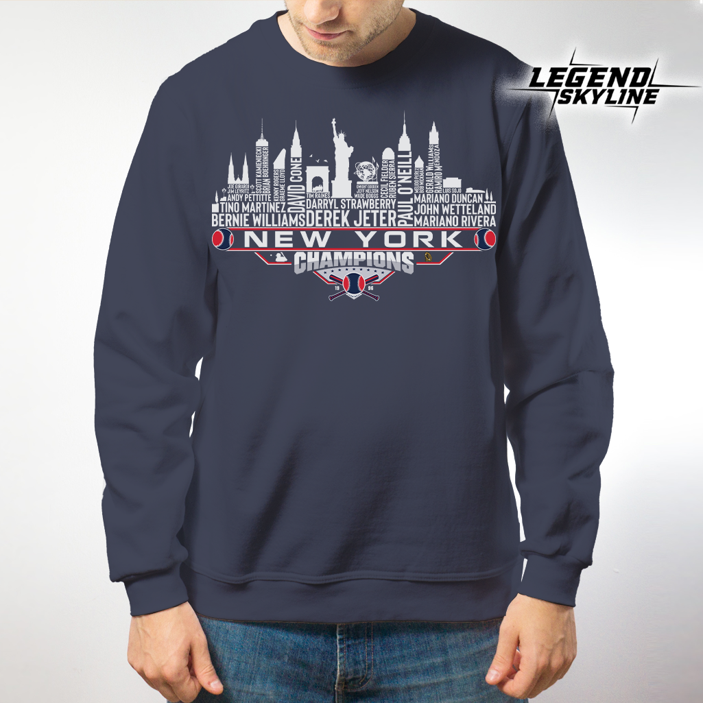 New York Dream Team Baseball Champions 1996, New York City Skyline Shirt