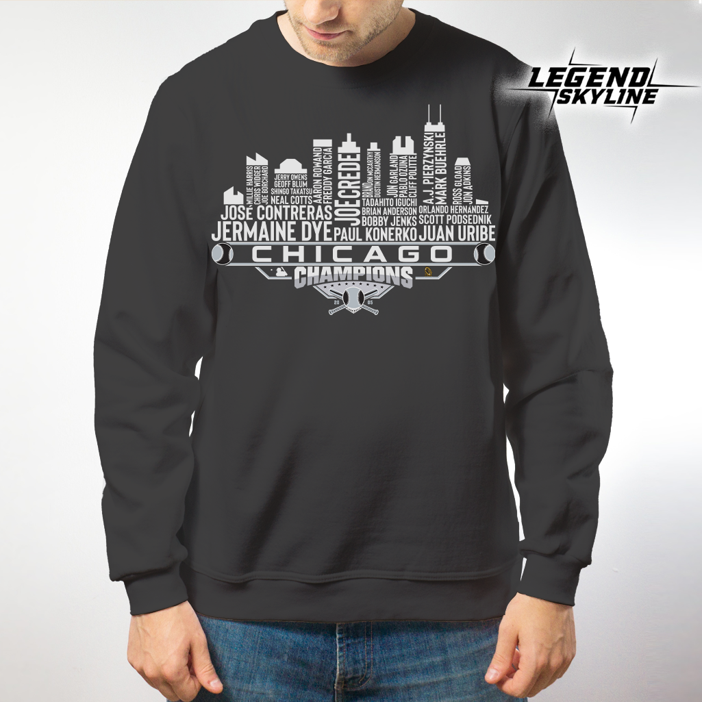 Chicago Dream Team Baseball Champions 2005, Chicago City Skyline Shirt
