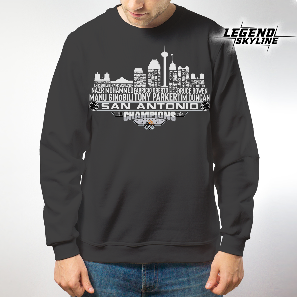 San Antonio Dream Team Basketball Champions 2007, San Antonio City Skyline Shirt