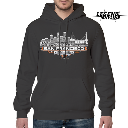 San Francisco Dream Team Baseball Champions 2014 , San Francisco City Skyline Shirt