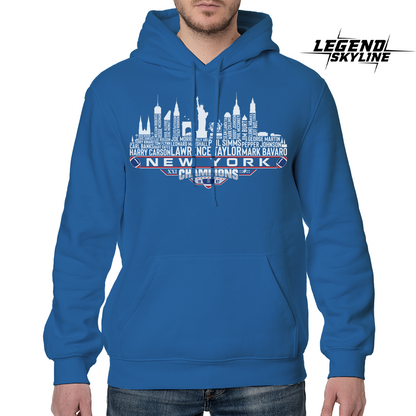 New York Dream Team Football XXI Champions 1987, New York City Skyline Shirt