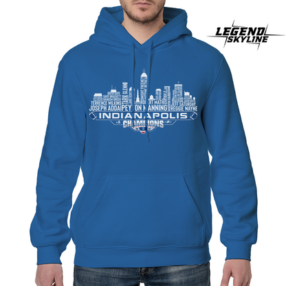 Indianapolis Dream Team Football XLI Champions 2007, Indianapolis City Skyline Shirt