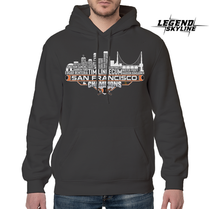 San Francisco Dream Team Baseball Champions 2010 , San Francisco City Skyline Shirt