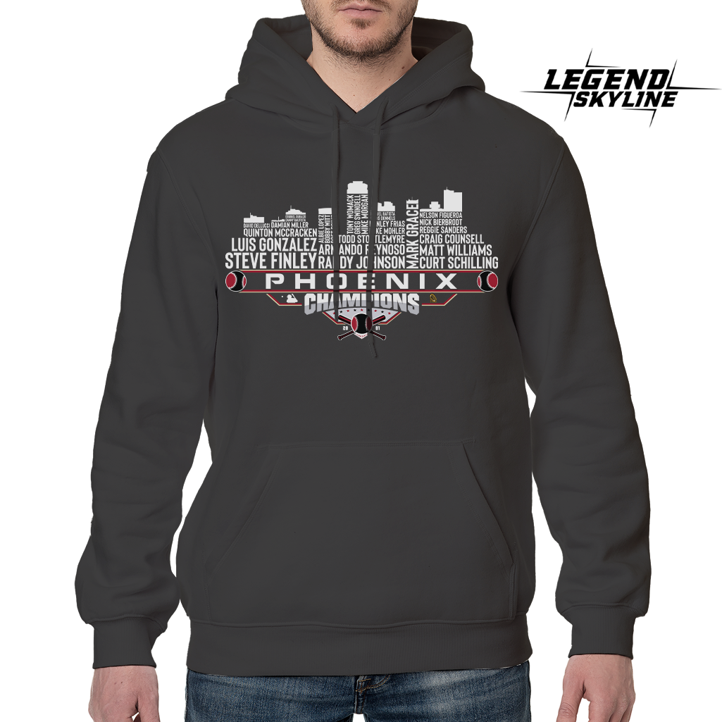 Arizona Dream Team Baseball Champions 2001, Phoenix City Skyline Shirt