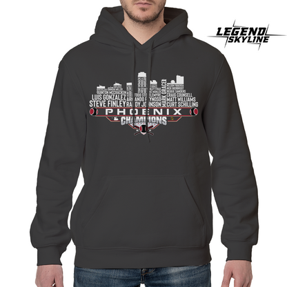 Arizona Dream Team Baseball Champions 2001, Phoenix City Skyline Shirt