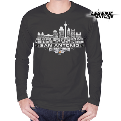 San Antonio Dream Team Basketball Champions 2007, San Antonio City Skyline Shirt