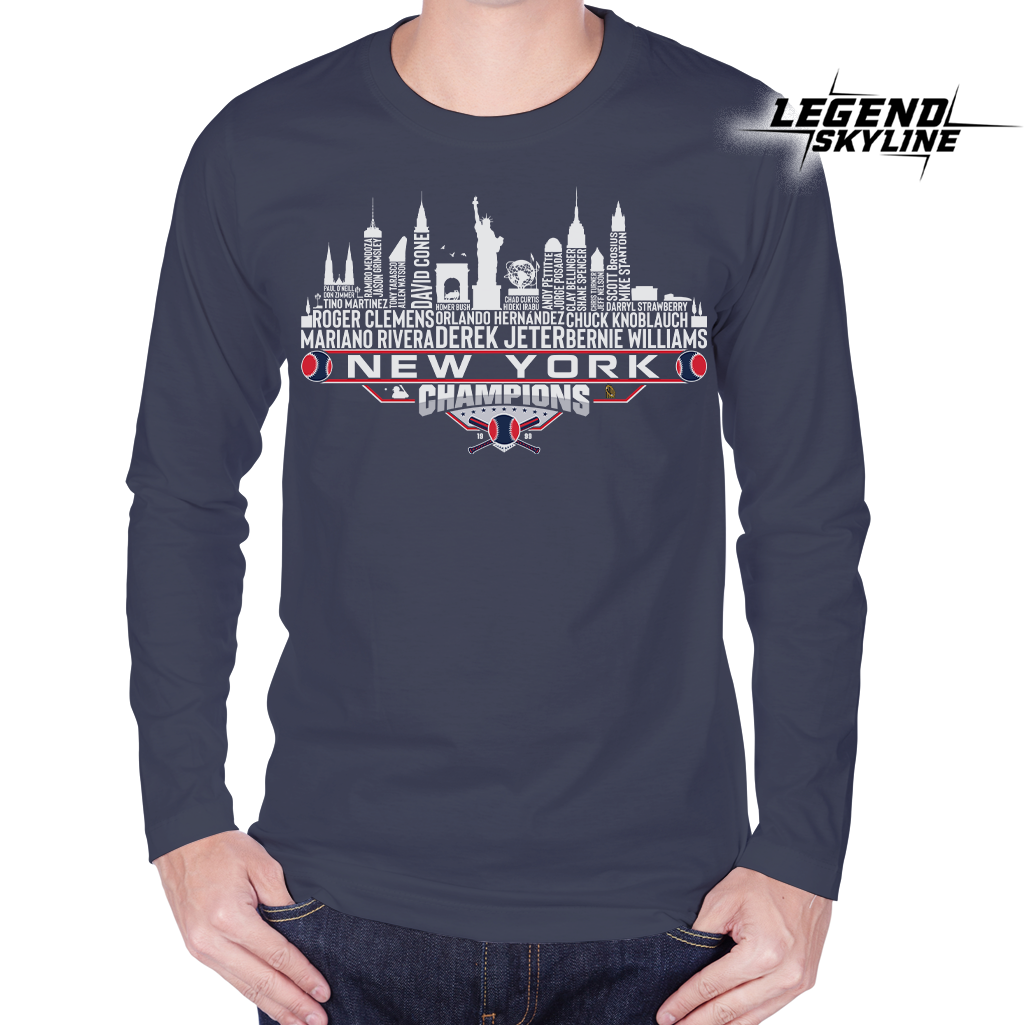 New York Dream Team Baseball Champions 1999, New York City Skyline Shirt