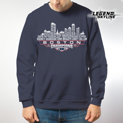 New England Dream Team Football XXXIX Champions 2005, New England City Skyline Shirt