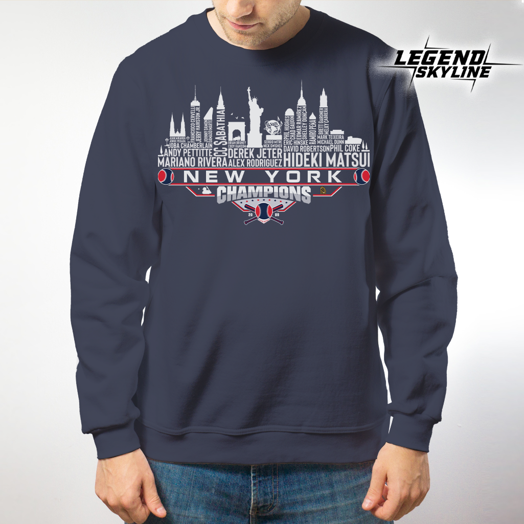 New York Dream Team Baseball Champions 2009, New York City Skyline Shirt