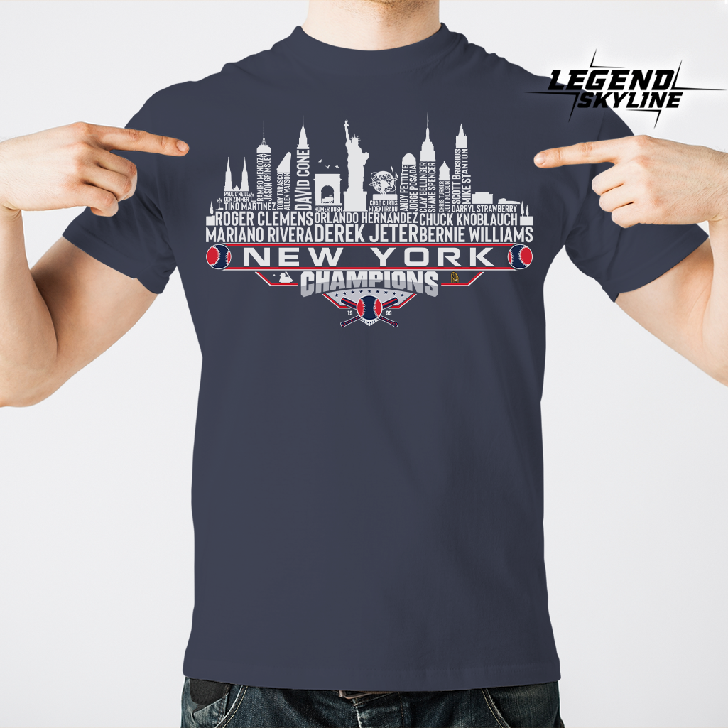 New York Dream Team Baseball Champions 1999, New York City Skyline Shirt