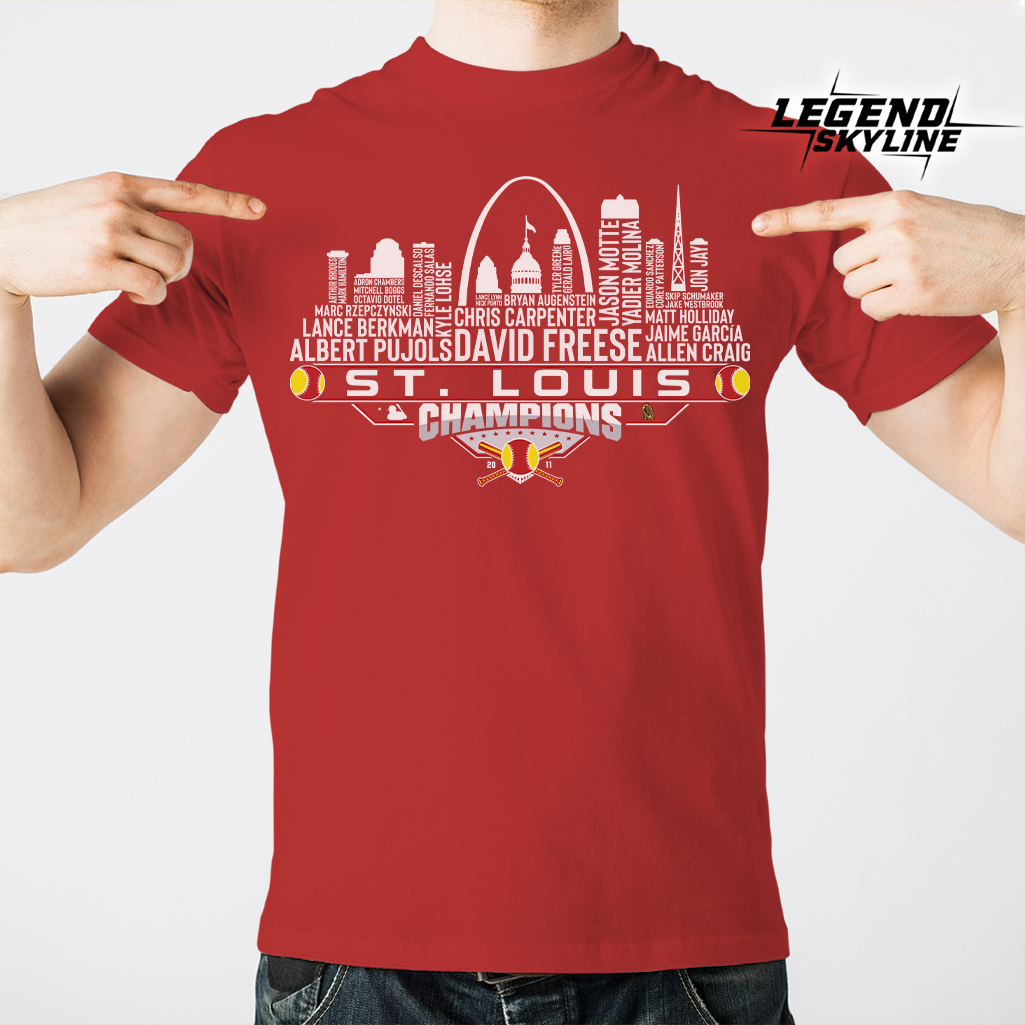 St. Louis Dream Team Baseball Champions 2011, St. Louis City Skyline Shirt
