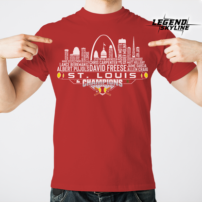 St. Louis Dream Team Baseball Champions 2011, St. Louis City Skyline Shirt