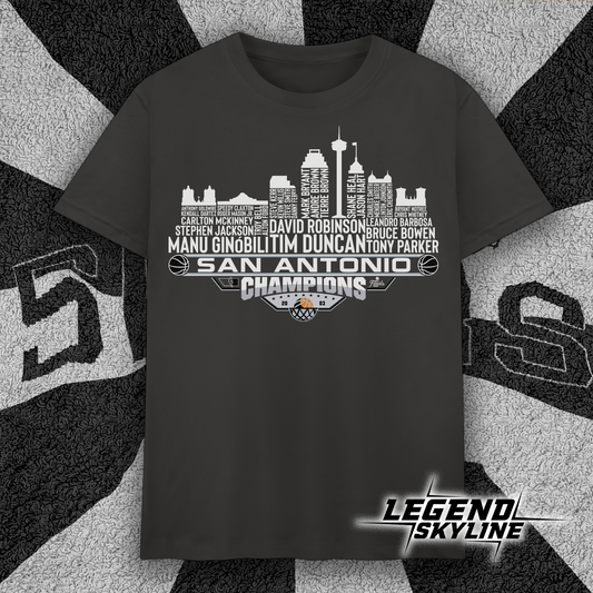San Antonio Dream Team Basketball Champions 2003, San Antonio City Skyline Shirt